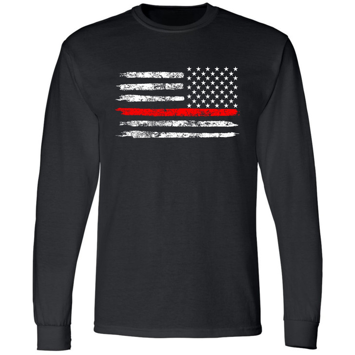 Thin Red Line REVERSE (Black)