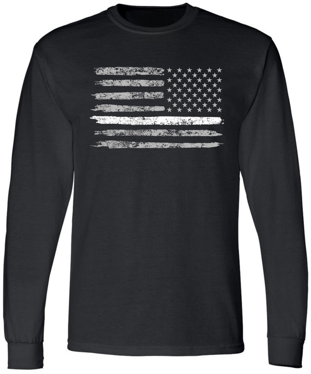 Thin White Line REVERSE (Black)
