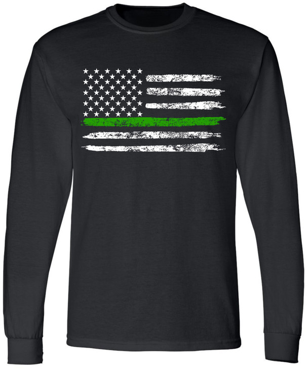 Thin Green Line REGULAR (Black)