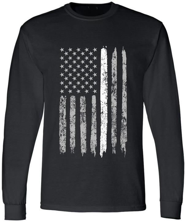 Thin White Line REVERSE LONG (Black)