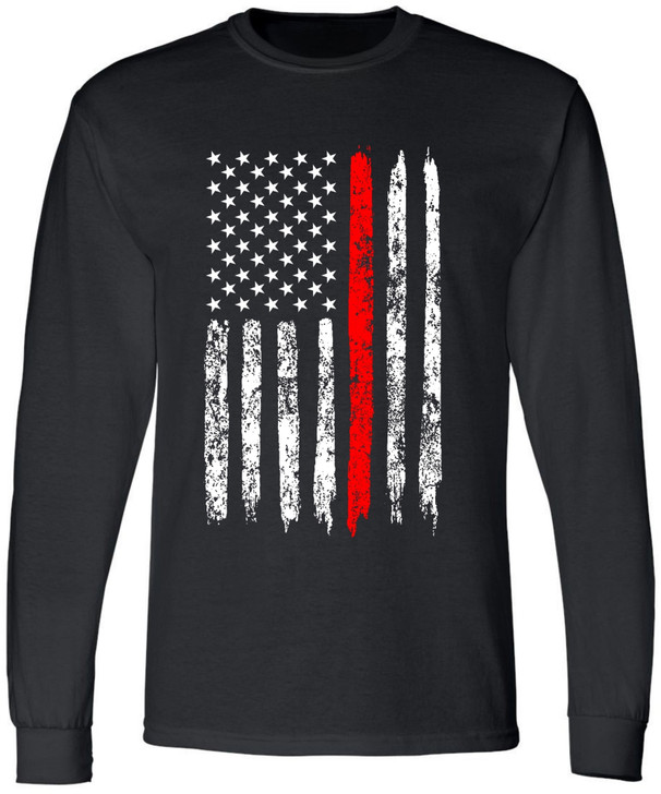 Thin Red Line REVERSE LONG (Black)
