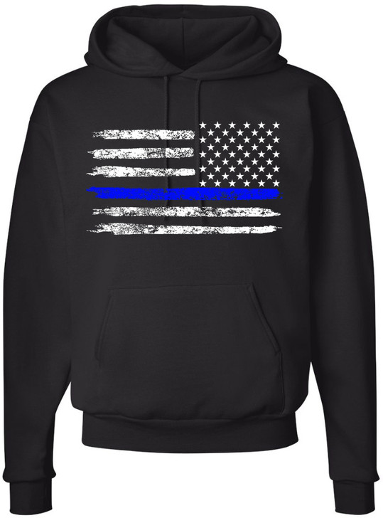 Thin Blue Line REVERSE (Black)