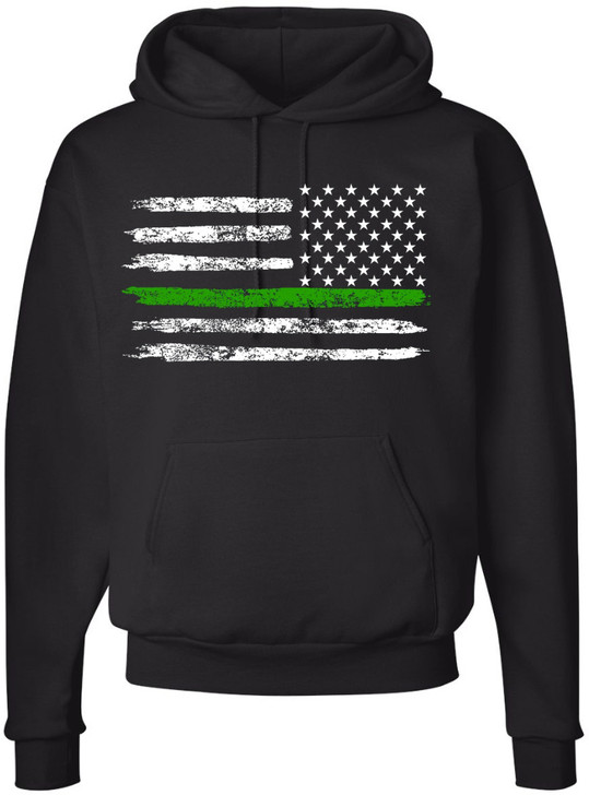Thin Green Line REVERSE (Black)