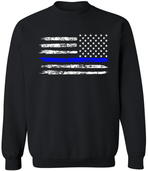 Thin Blue Line REVERSE (Black)