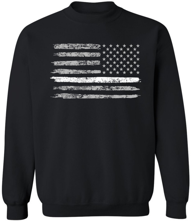 Thin White Line REVERSE (Black)