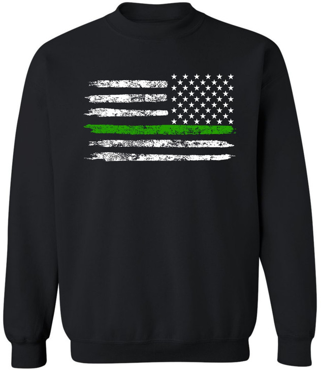 Thin Green Line REVERSE (Black)