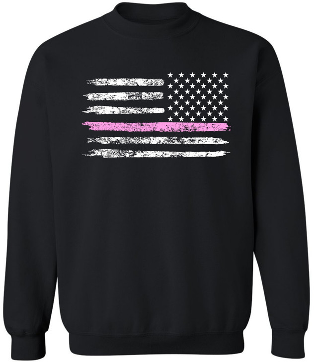 Thin Pink Line REVERSE (Black)
