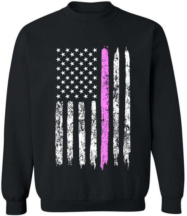 Thin Pink Line REVERSE LONG (Black)