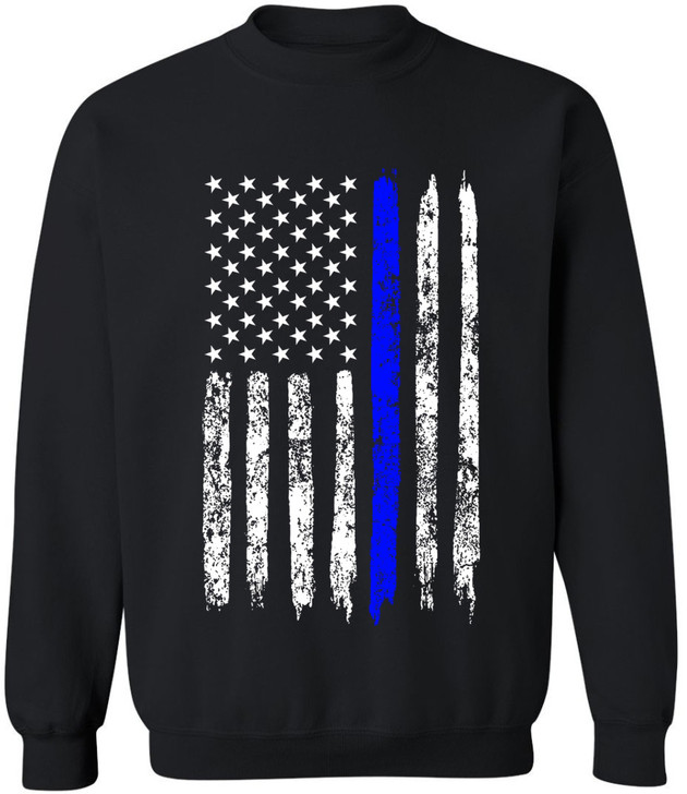 Thin Blue Line REVERSE LONG (Black)