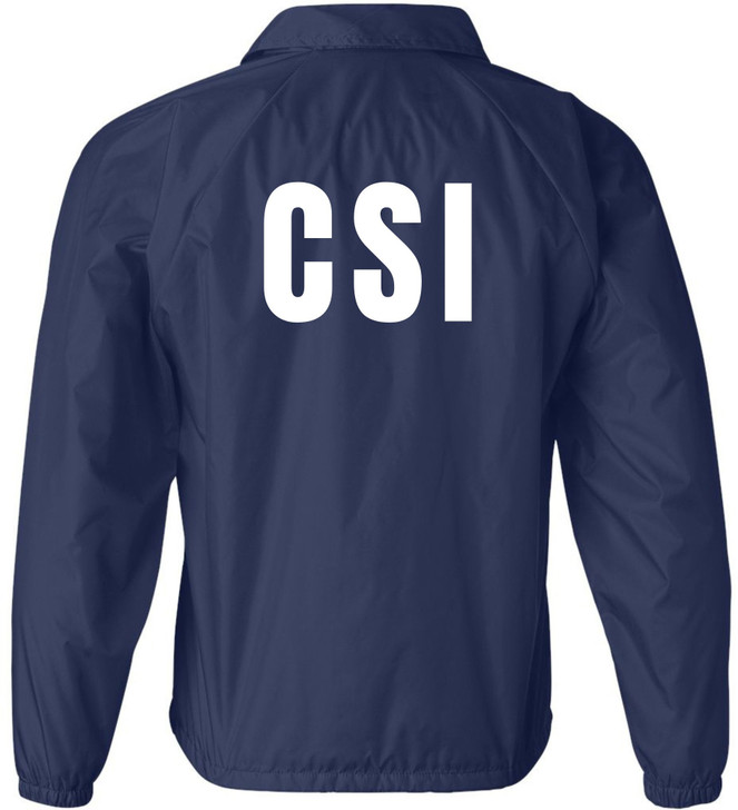 Navy Blue & White Text