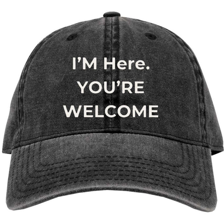 Funny Sarcastic Hilarious Novelty Gag Gift Dad Hat Embroidered Vintage Cotton Baseball Cap Unisex