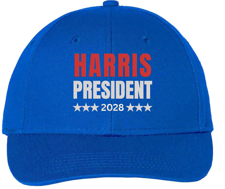 Harris President 2028 Embroidered Hat Political Election Baseball Cap