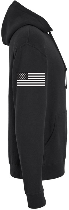 Army Universe Your Feelings Printed Hoodie Stick Figure Humping Graphic Sarcastic Humor Cotton-Poly Hooded Sweatshirt, Black