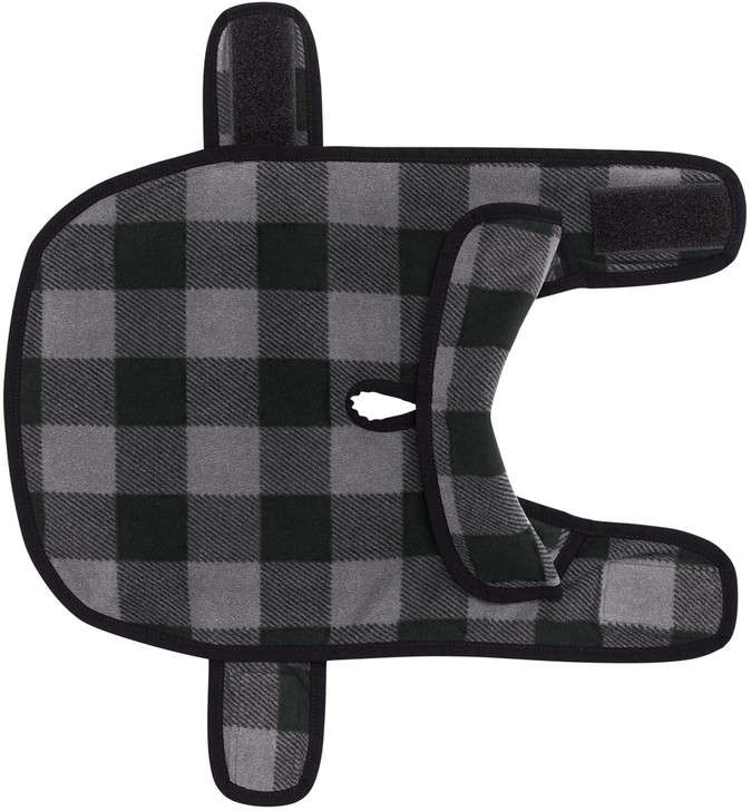 Warm Microfleece Pet Fleece Jacket Buffalo Plaid Flannel Dog Coat | Adjustable Soft Winter Puppy Sweater Vest