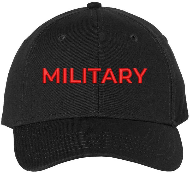 Military Embroidered Baseball Cap | Text USA Army Military Professionals United States Hat | Structured
