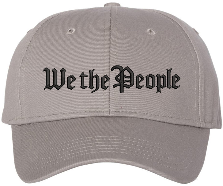 We The People Embroidered Baseball Cap Patriotic USA Dad Hat