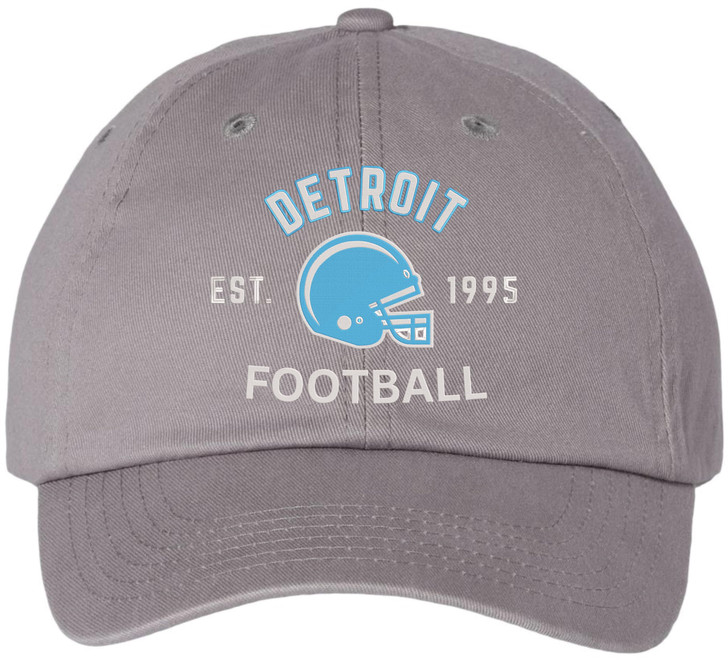Football Team Dad Hat USA Embroidered Cotton Cap Adjustable Buckle National League Color Helmet Fan Hat