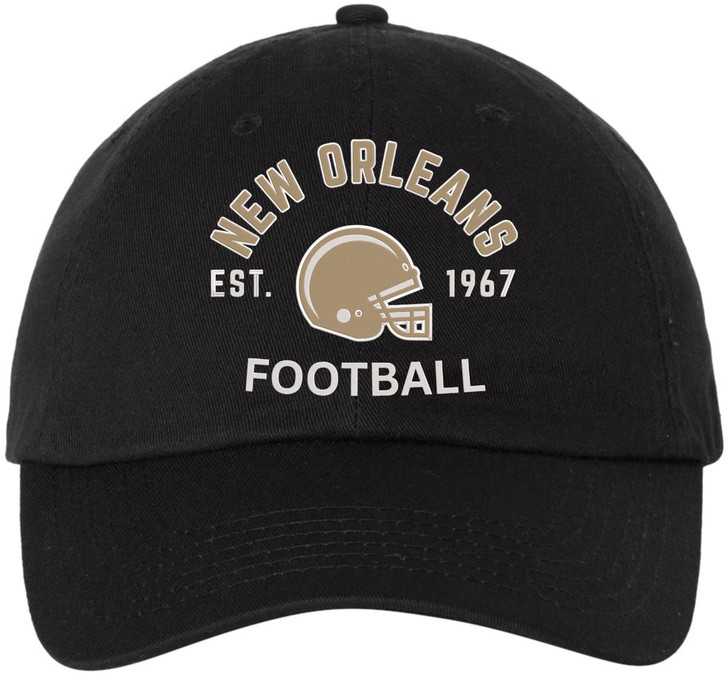 Football Team Dad Hat USA Embroidered Cotton Cap Adjustable Buckle National League Color Helmet Fan Hat