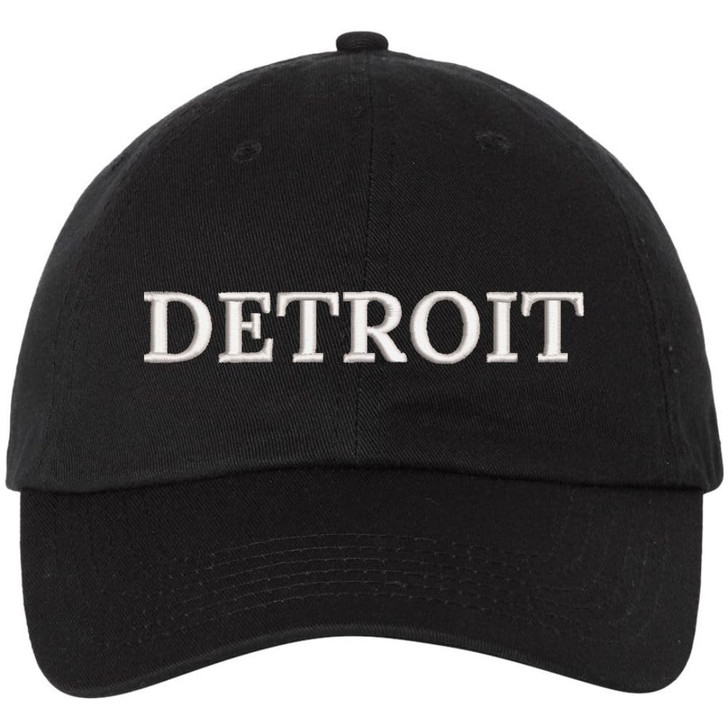 Detroit Dad Hat Classic Embroidered Proud Detroit Michigan 100% Cotton Adjustable Baseball Cap