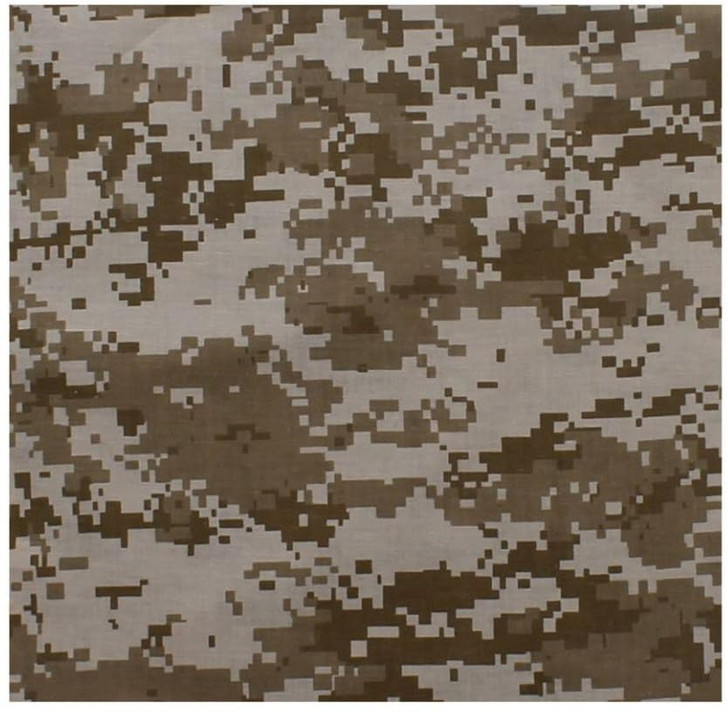 ARMYU Camouflage Military Bandana 3 Pack 22x22 Cotton Camo Head Scarf Do Rag Tactical Hunting Face Wrap