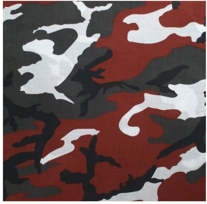 ARMYU Camouflage Military Bandana 3 Pack 22x22 Cotton Camo Head Scarf Do Rag Tactical Hunting Face Wrap