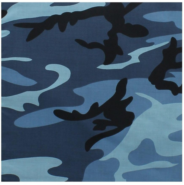 ARMYU Camouflage Military Bandana 3 Pack 22x22 Cotton Camo Head Scarf Do Rag Tactical Hunting Face Wrap