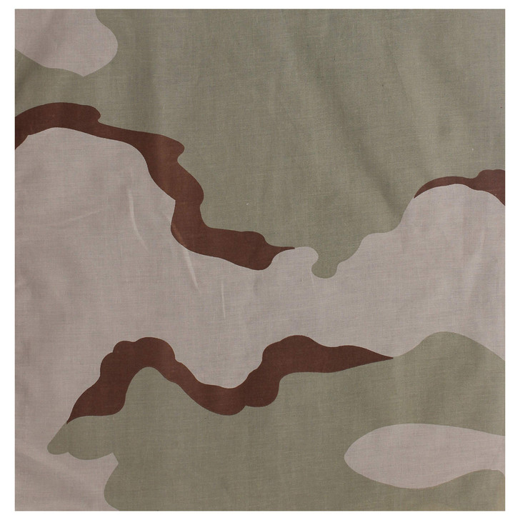 ARMYU Camo Military Bandanas Army Camouflage Headwraps Head Scarves Do-rags 100% Cotton Bandanna Face Cover