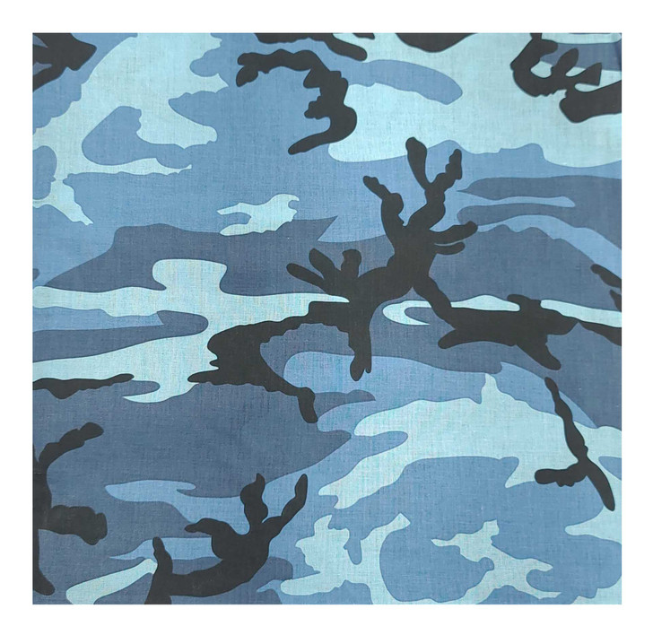 ARMYU Camo Military Bandanas Army Camouflage Headwraps Head Scarves Do-rags 100% Cotton Bandanna Face Cover