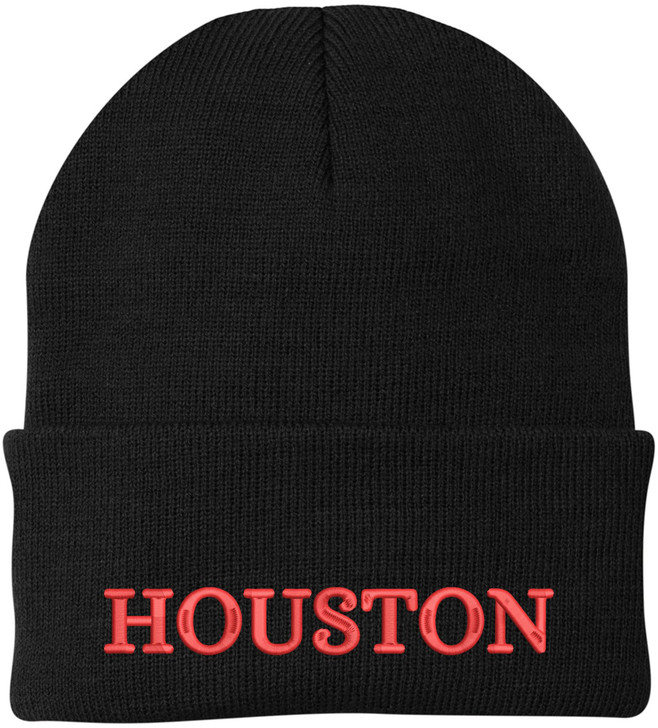 USA Football League City Embroidered Beanie National US Footballs Colors Game Day Winter Warm Watch Cap