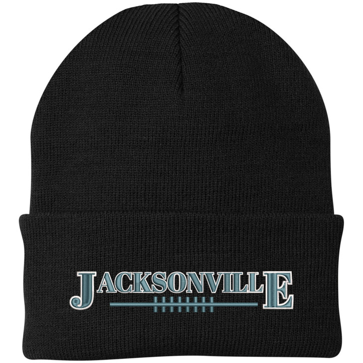 USA Football League City Embroidered Beanie National US Footballs Colors Game Day Winter Warm Watch Cap