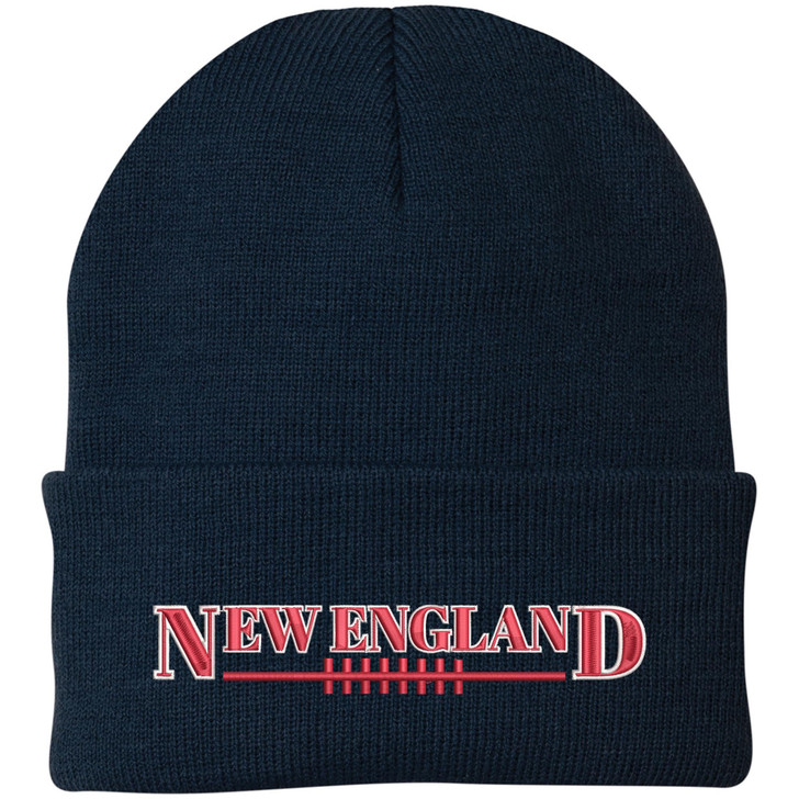USA Football League City Embroidered Beanie National US Footballs Colors Game Day Winter Warm Watch Cap