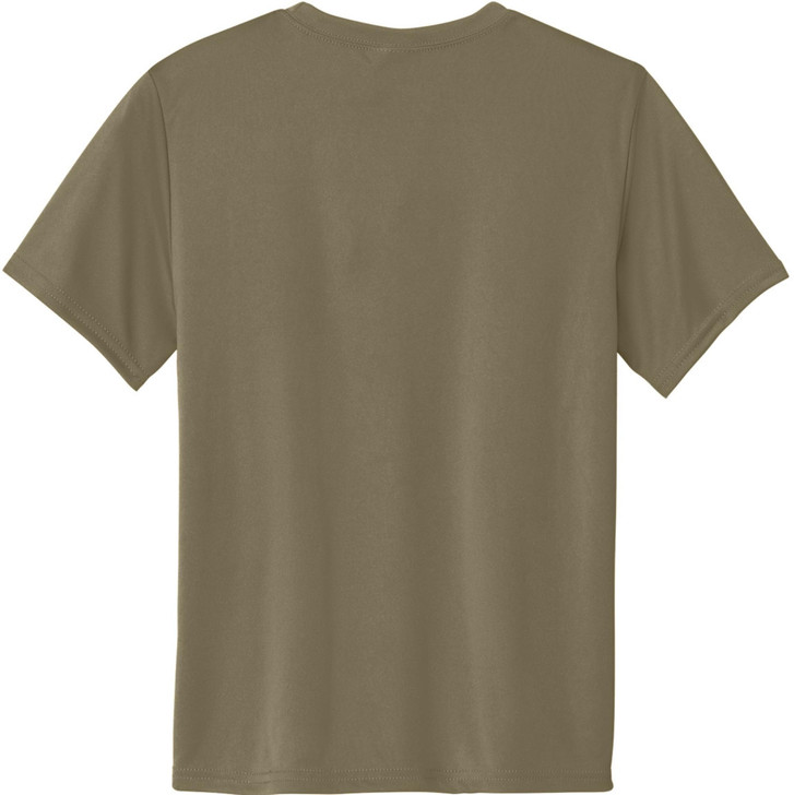 3 Pack Youth Solid Performance Military Army T-Shirts for Kids | 100% Polyester Moisture Wicking