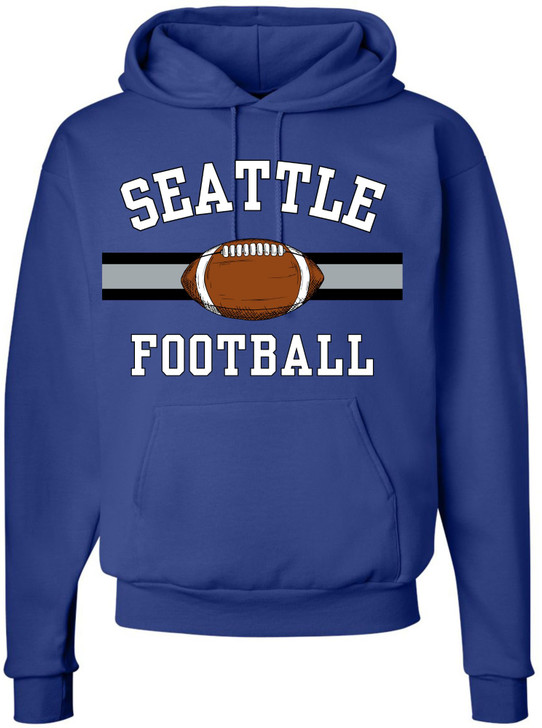 National Football US City League Teams Hooded Sweatshirt | USA Sports Fan Gameday Watching Stadium Hoodie