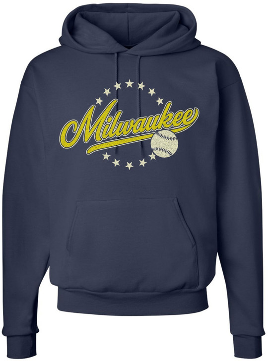 USA Baseball Team City Fan Hooded Sweatshirt | Classic Sports Fan Hoodie | Support Your Favorite City & Team