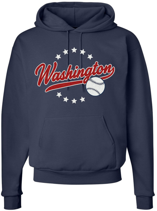 USA Baseball Team City Fan Hooded Sweatshirt | Classic Sports Fan Hoodie | Support Your Favorite City & Team