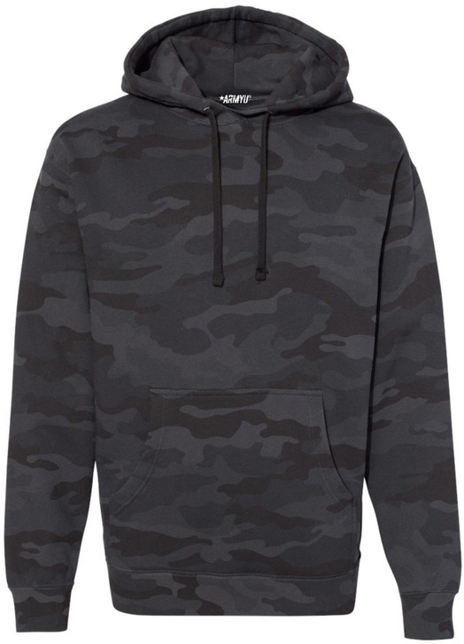 Camo Tactical Heavyweight Hoodie Sweatshirt Thick Fleece Lined Premium Deluxe Unisex Warm Pullover Hooded