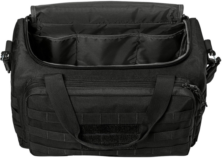 Tactical Gear MOLLE Carry Bag, Durable 600D Polyester, Patch-Ready & Padded Strap, Medium Size