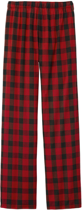 Flannel Plaid Lounge Pants | Cotton Pajama Classic Buffalo Sleep Bottoms with Drawstring Closure