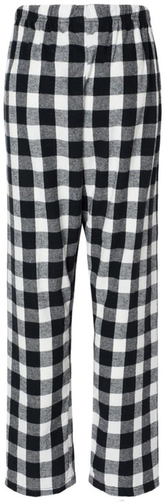 Women’s Flannel Lounge Pants, Buffalo Plaid Pajamas, Relaxed Fit with Drawstring Closure