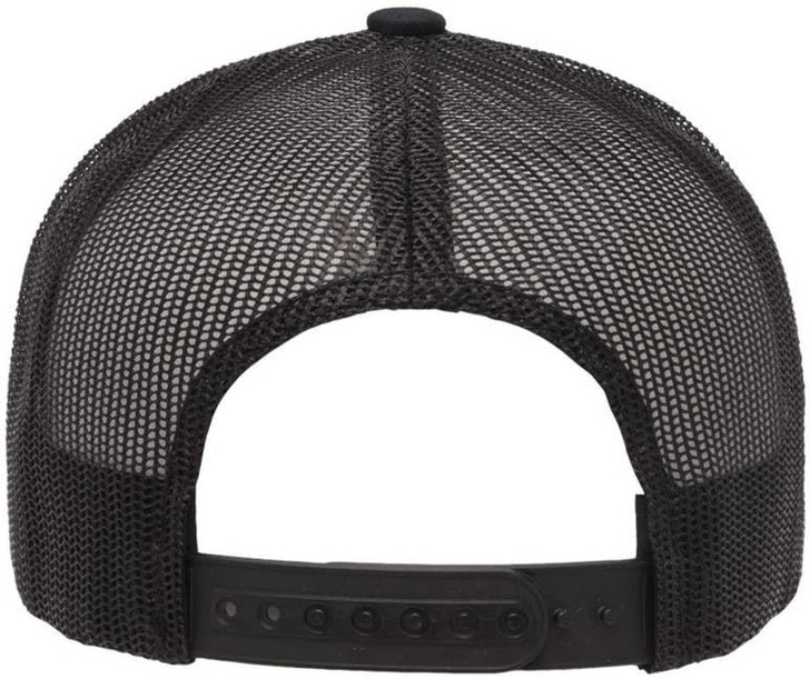 Security Guard Trucker Hat | Large Text Embroidered Bouncer Mesh Snap Back Officer Work Duty Cap