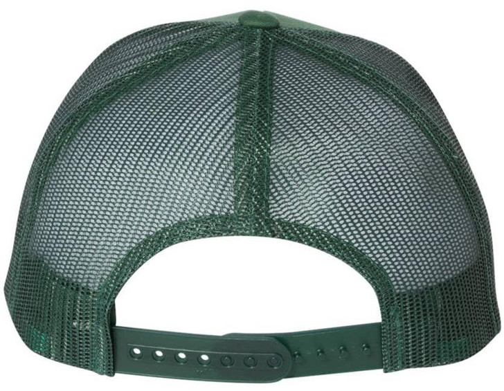 Security Guard Trucker Hat | Large Text Embroidered Bouncer Mesh Snap Back Officer Work Duty Cap