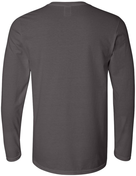 Stand For The Flag Kneel For The Cross Printed T-Shirt Patriotic Christian American Flag 100% Cotton Long Sleeve Tee