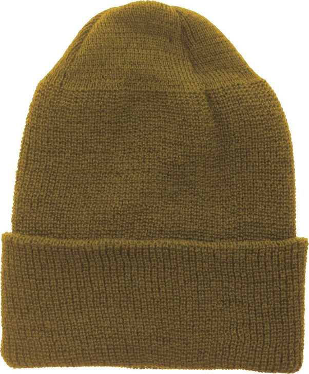 ARMYU Military Genuine GI Watch Cap Warm Winter USN Wool Beanie Solid Cuffed Army Hat