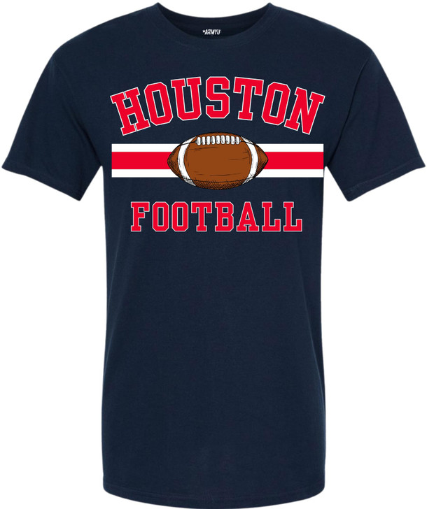 National Football US City League Teams Short Sleeve T-Shirt | USA City Printed Sports Fan Gameday Watching Tee Shirt