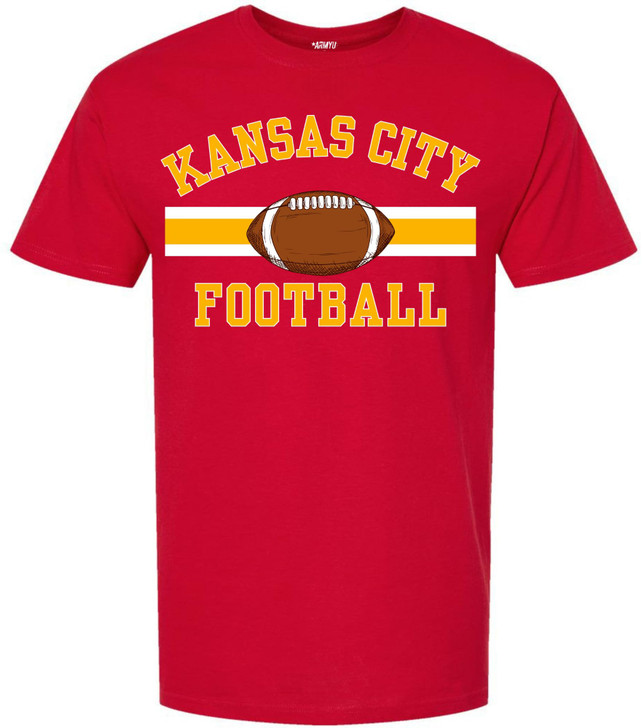 National Football US City League Teams Short Sleeve T-Shirt | USA City Printed Sports Fan Gameday Watching Tee Shirt