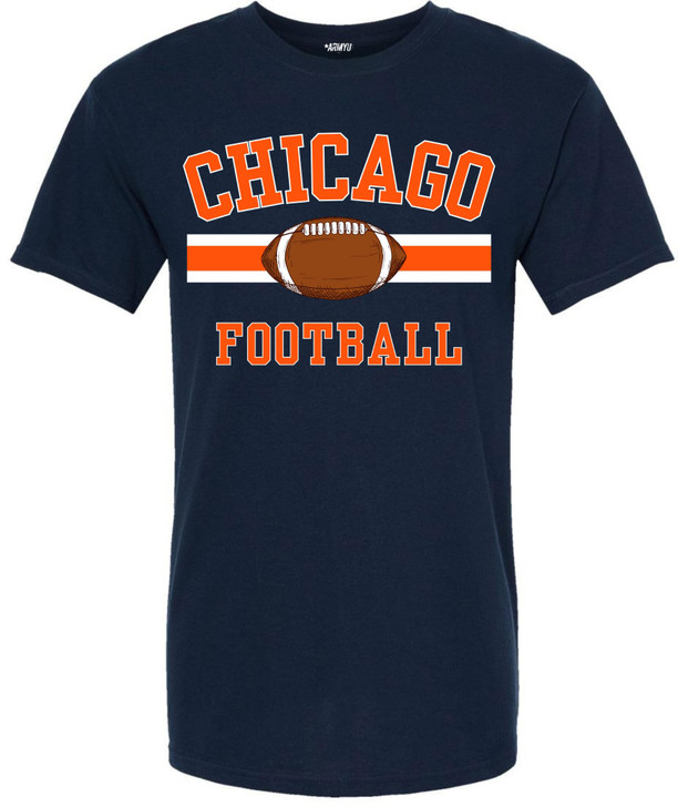 National Football US City League Teams Short Sleeve T-Shirt | USA City Printed Sports Fan Gameday Watching Tee Shirt