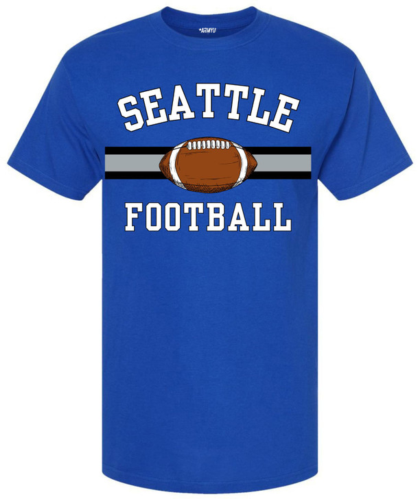 National Football US City League Teams Short Sleeve T-Shirt | USA City Printed Sports Fan Gameday Watching Tee Shirt