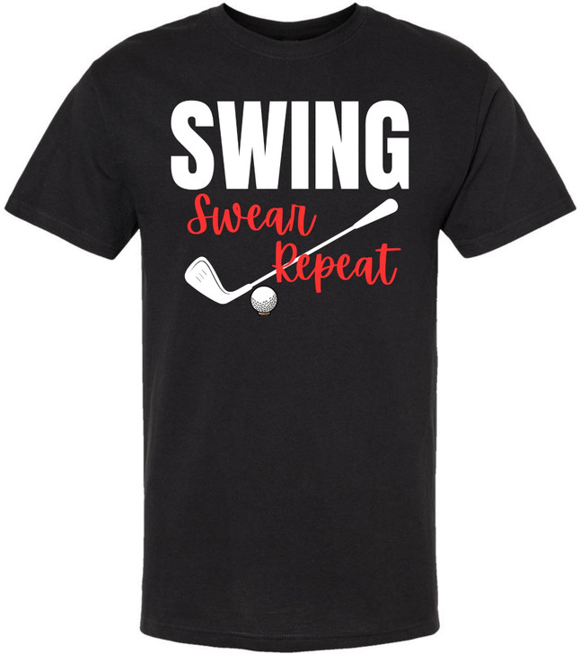 Funny Golf Printed T-Shirt | 100% Cotton Tee for Men & Women | Perfect Gift for Golf Lovers