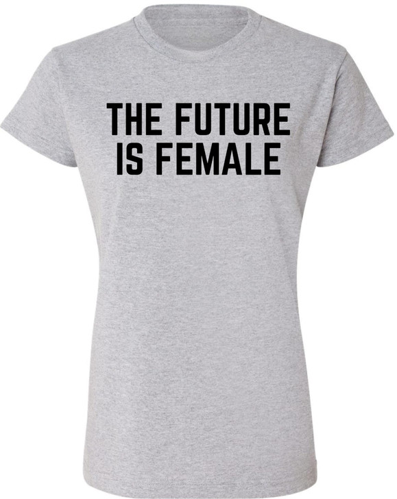The Future Is Female Printed T-Shirt Women Empowerment 100% Cotton Crewneck Tee