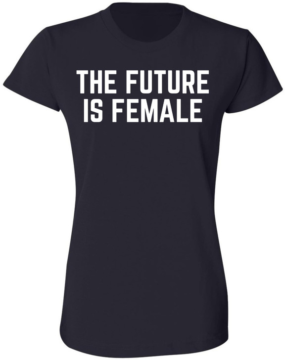 The Future Is Female Printed T-Shirt Women Empowerment 100% Cotton Crewneck Tee